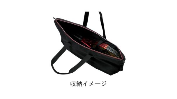 ワイドラケットバッグ収納イメージ