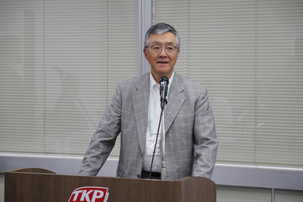 加藤副理事長の開会のあいさつ