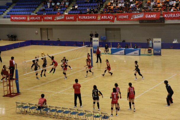 バレーボール交流会の様子②