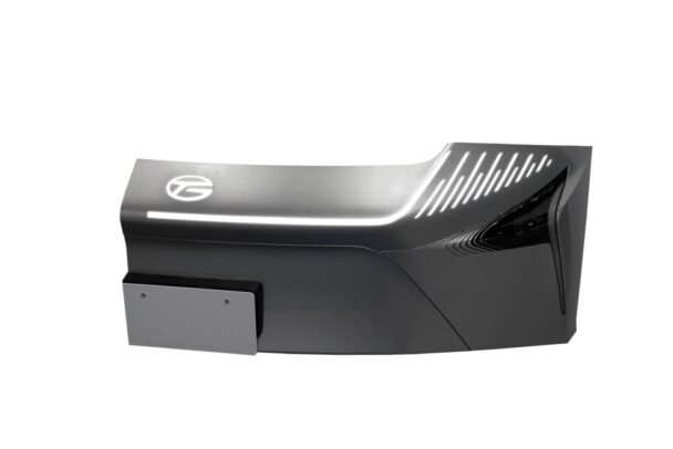 光透過のフロントパネル（点灯時）