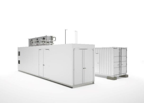 コンテナ型アルカリ水電解システム「アクアライザー・シーキューブ」