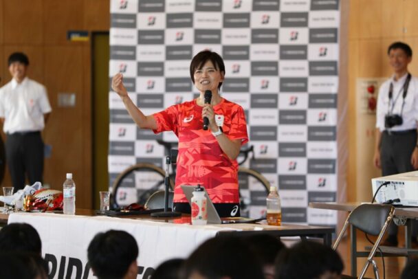 ２０２４年に実施した杉浦選手の講演会