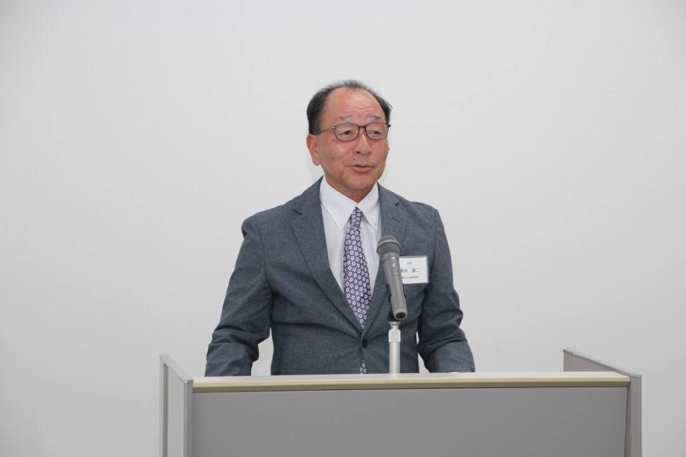 駒水所長のあいさつ