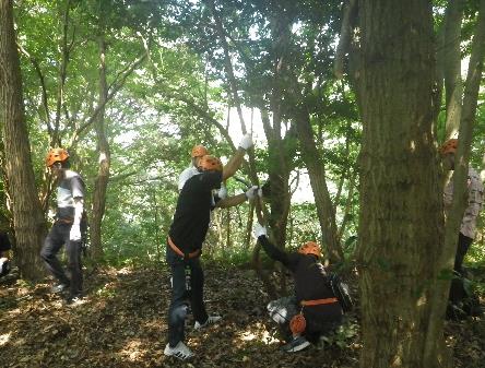 今回認定された「睦実の里」で活動する様子①