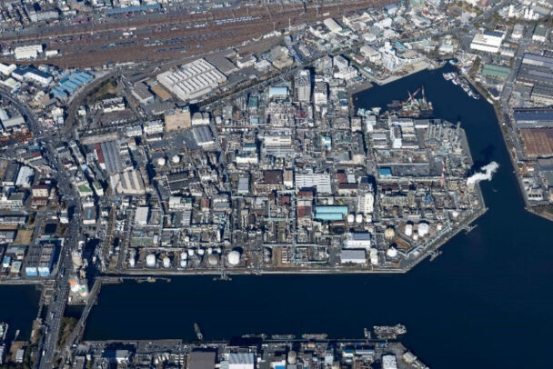 川崎製造所 航空写真