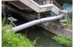 開削工事困難箇所 水道橋