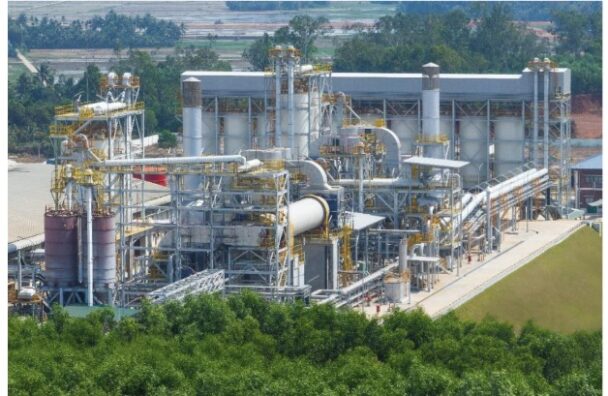 ブラックペレット生産工場