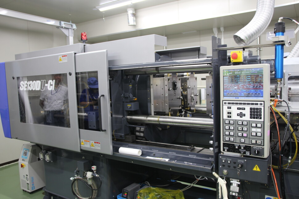 SSIMCが搭載された射出成形機