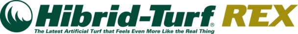 「ハイブリッドターフREX」ロゴマーク