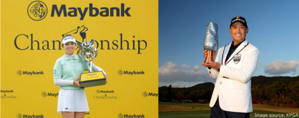 写真左から、山下美夢有選手、キム・ジェホ選手