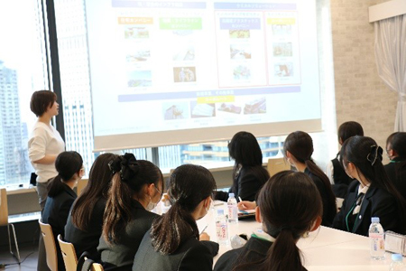 交流会の様子①