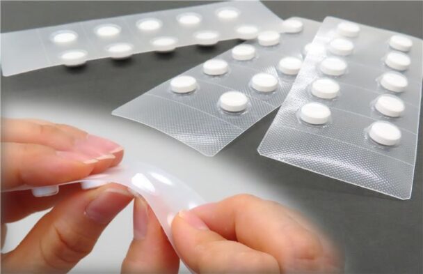 樹脂化フタ材を活用したPTP包装のイメージ