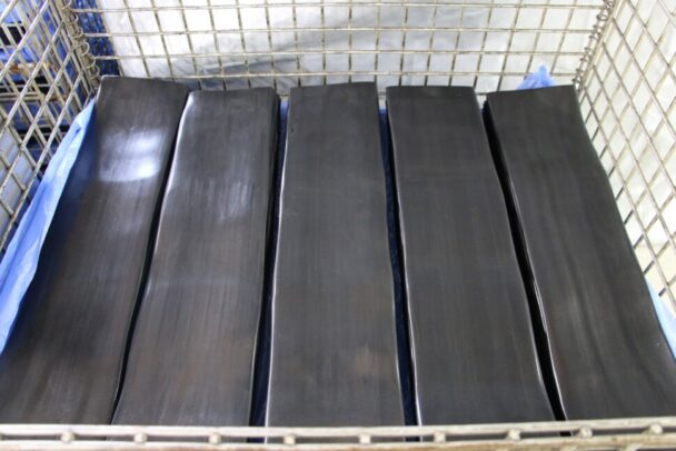 再生したゴム素材