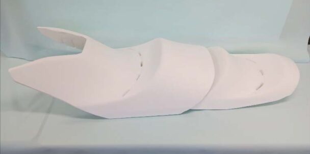 「Fibre Cushion VL」を使用した成型クッション材