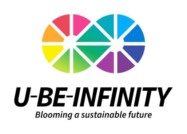 「ＵーＢＥーＩＮＦＩＮＩＴＹ」のロゴマーク