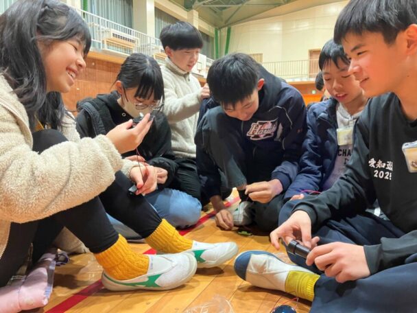 春日小学校の様子