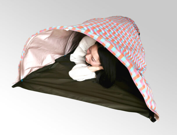 災害時の避難所用テント