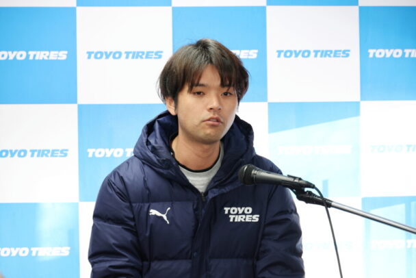 ＲＥタイヤ開発部の小泉氏