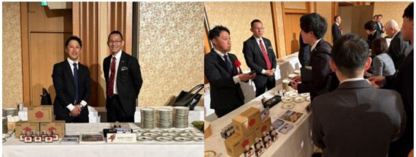 発表セレモニー後の試食会