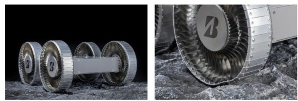 月面探査車用タイヤのコンセプトモデル