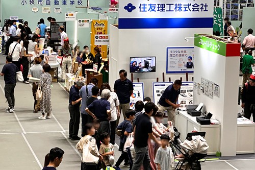 昨年の当社ブースの様子