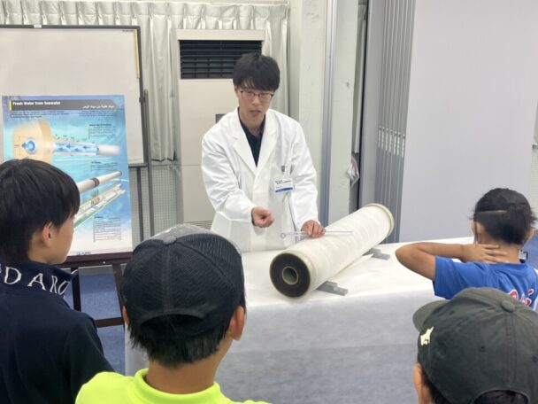 夏休みジュニア科学教室①
