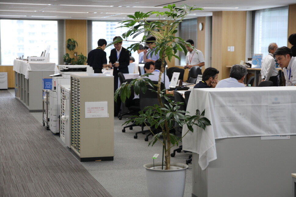 展示&相談会のようす