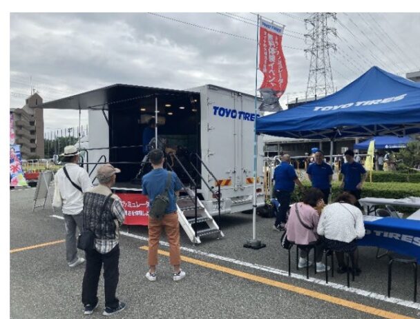 ブースの様子
