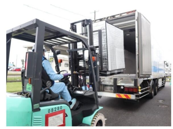 出荷の様子