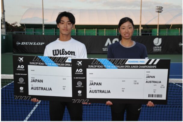 昨年大会優勝の松村怜選手、若菜蘭選手