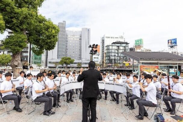 ブリヂストン吹奏楽団久留米の演奏